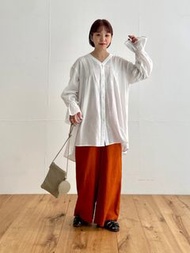 日牌 urban research  日系顯瘦亞麻寬褲裙 muji Heather kbf coen niko and  uniqlo gu studio clip muji