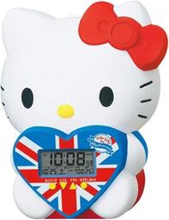 日本預訂SEIKO HELLO KITTY 凱蒂貓 立體 時鐘 鬧鐘  JF801A