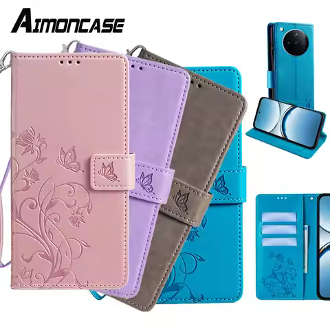 Card Slots Holster Leather Wallet Phone Case for OPPO Find X8 Pro Find X7 Ultra find X7 X6 X5 X3 Pro