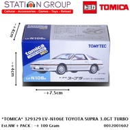 TOYOTA TOMICA TOMICA TOMICA TOMICA TOMICA TOMICA 329329 LV-N106E SUPRA 3.0GT TURBO WHITE 1986 24TOYO