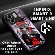 HP Glossy glitter Softcase for type INFINIX SMART 9/INFINIX SMART 9 HD Anime Motif/case infinix smar