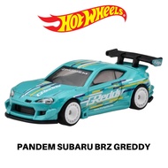 Hot Wheels Premium Diorama New Loose Pandem Greddy Subaru BRZ