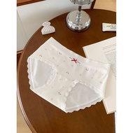 Ladies' Underwear - Pure Cotton, Antibacterial, Mid-waist Triangular Pant
