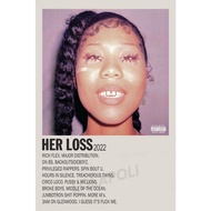 Her Loss Album Cover Poster - Drake & 21Savage
