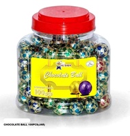 LY99 CHOCOLATE FOOTBALL COLOURFUL BALL 300PCS