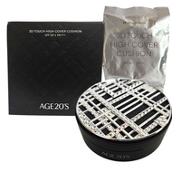 [Age 20's] 3D Touch High Freckle Cover Cushion Black Label 13g Refill Set age20