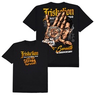 TAU GAMMA PHI Triskelion TRISKELION 1968 T-shirt (57th Anniversary Series)for men casual