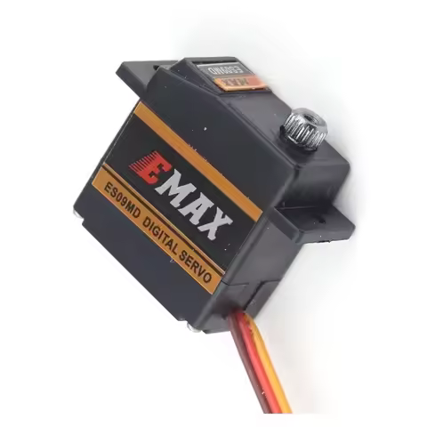 1pcs new Original EMAX ES09MD Digital Servo, 14.8g 2.3-2.6kg/cm 2BB Metal Gear Futaba/JR Plug for RC