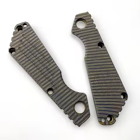 Custom Titanium Scales for Strider SNG Knife handles Folding Knife Parts Make Accessories