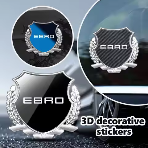 Metal Car Sticker Side Modification Sign Window Body Auto Logo For Ebro S400 S700 S800 Omoda 5 C5 Ja