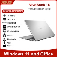 ASUS Laptop vivobook Core 10 Generation i5/ i7-ryzenR5 Slim HD 15.6 inch screen/Online Education /WI