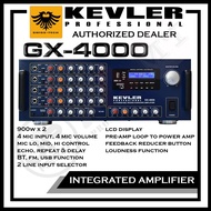 ♞,♘Kevler GX-4000 High Power Mixing Amplifier 900 watts x 2