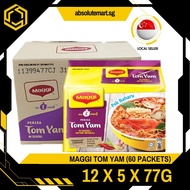 MAGGI Noodles Tom Yam Flavour 12 X 5 X 77G (60 PACKETS)