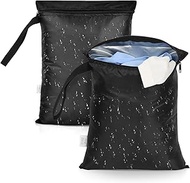 OTraki Pack of 2 Wetbag Nursery 30 cm x 36 cm Waterproof Bag Reusable Changing Bag Laundry Bag Trave