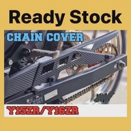 CASE COVER CARBON Y15 Y15ZR Y16 LC135 135LC LC ALLOY ARM CHAIN COVER COVER RANTAI