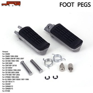 JFG Racingรถจักรยานยนต์Footrestด้านหน้าที่รองเท้าสำหรับHONDA CB400 CB600 CB 900 919F CB1000 CBR1000F