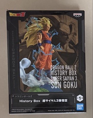 放 HISTORY BOX 龍珠Z 超級撒亞人3 孫悟空 長盒 figure