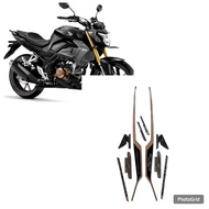 HONDA Motorcycle sticker striping strip/ cb150r 2024 se matte blackHONDA