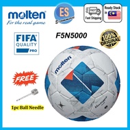 [100% Original] Molten Football F5A5000 size5 Match Ball / Molten Bola Sepak (FIFA QUALITY PRO)