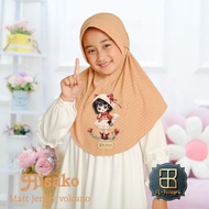 AL JAZEERA - HISAKO INSTANT HIJAB JERSEY VOLCANO BY BUNGA HIJAB