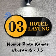 Boarding House Door Number Hotel Villa Apartment Study Acrylic Locker Custombebas G11 House Number P