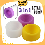 SYOK MALL 3 Pcs Getah Pump Replacement Pam Men Enlargement Pump Silicone Sleeve Pembesar Zakar Getah