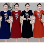 SA Dress-Dress for Mom-Central Fashion-Party-Event-U35-U40-U50-U60... PHUC AN premium sequin Phale e