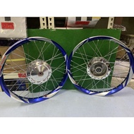 ALLOY RIM EX5 DREAM WAVE100 THAILAND FALCONE THUNDER 3CALIT 140X17 HUB CHORME LIDI GOLD HONDA