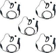 Motorola Xpr 6550 Earpiece,G Shape Surveillance Ear Piece Headset with Ptt Mic for Motorola 2 Way Ra