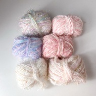 Fancy yarn Glitter 25/50 g Yarn Crochet Yarn for Crochet Crochet Yarn