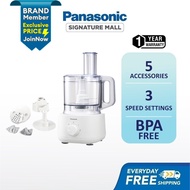 PANASONIC MK-F310 FOOD PROCESSOR WITH 5 ACCESSORIES FOR 18 FUNCTIONS MK-F310WSK