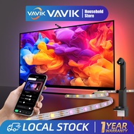 Smart TV Backlight 5M Monitor Sync LED Strip Lights Tape RGBIC APP+Remote Control Home Party Decor L