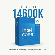 Intel Core i5-14600K Desktop Processor 14 cores (6 P-cores + 8 E-cores) up to 5.3 GHz, BX8071514600K