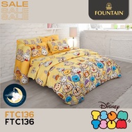 ️DISNEY TSUM ️" FTC136 DISNEY Bedsheet Set Duvet Cover Fountain Brand