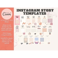 Too-List Design 20 Instagram Story Templates | Bucket List | Editable in Canva
