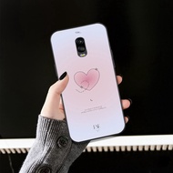 Samsung j7 plus / j7+ phone case with colorful hearts