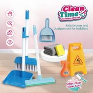 Kids Realistic Cleaning Tool Set, Housework Role Play Toys (Parent-Child Interactive Cleaning Game +