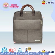 Gabag Backpack Cooler Bag (Laptop Fit) 2in1 peanut Series