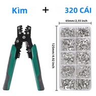 320 Chiếc Thiết Bị Đầu Cuối Vòng Không Cách Điện & Nĩa Đầu Nối Dây Điện Mạ Thiếc Đồng Nguyên Chất Uố