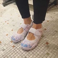 NIKE AIR RIFT PRINT 白藍 花卉 忍者分指鞋