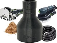 Dust Collection Hose Adapter for Festool 27mm Tool Ports - Compatible with Domino DF 500, XL 700, RO