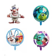 Big Eyed Mouse Bubba Aluminum Film Balloon Children's Birthday Dressing Arrangement 113x98cm Monster University Children's Toy Decorative Balloon