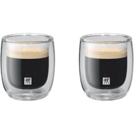 ZWILLING SORRENTO 2 Piece Espresso glass set