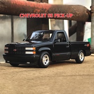 1:24 Chevrolet 454 SS 1993 Pickup Alloy Car Model Diecast Toy Vehicle High Simitation Cars Toys For 
