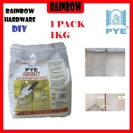 PYE PYEGROUT WATERPROOF GROUTING TILE GROUT TILES GAP FILLER CEMENT WITH WATERPROOF ANTI LEAK (WHITE