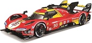 Bburago Ferrari Racing 499P LE Mans HYPERCAR (2024) AF Corse #50 - Deluxe Hard Case - 1:18 Scale - I