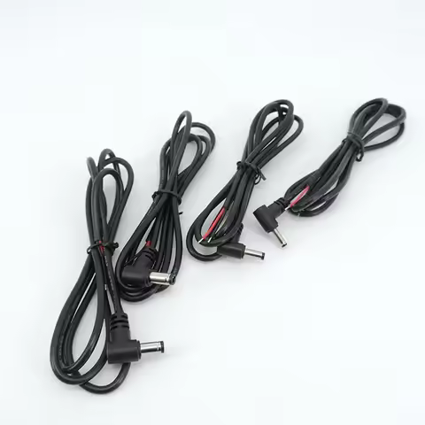 1m DC Power Cable 4.0x1.7 3.5x1.35mm 5.5x2.1mm 2.5mm DC Cable 22AWG Extension Cord Male Female conne