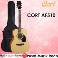 【LIMITED TIME OFFER】 Cort AF510 NS Folk Size Acoustic Guitar Natural Satin Kapok Gitar Akustik Gitar