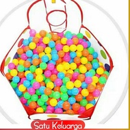 <Ready Stock/cod〗 SK-M7 1.2m Ball Pool Tent Kids Bathtub Basket + Basketball Hoop Birthday Gift ^