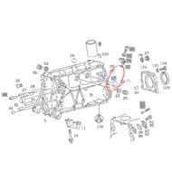 Mercedes Benz Germany 34MM Water Jacket ALL 000443034002 000000004057 000000006535